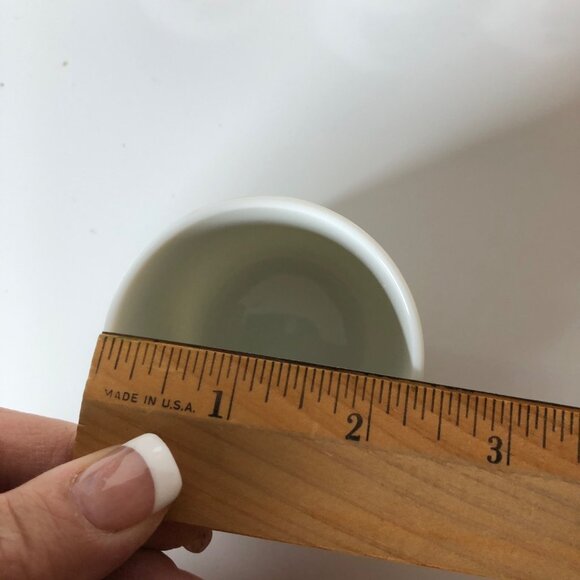 Japanese Porcelain Teacups Set Of 5 Geisha Art Red Box - Picture 3 of 11